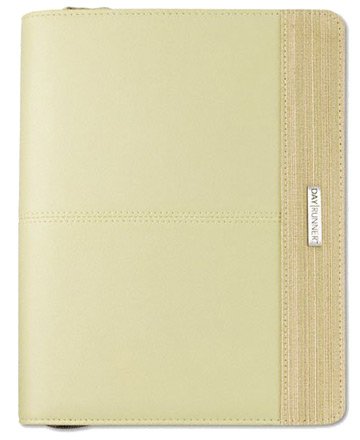 Day Runner Green Bella Slim-Profile Organizer, Undated Weekly/Monthly Pages, 3-3/4 x 6-3/4,
