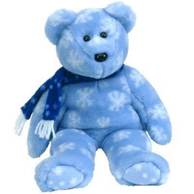 TY Beanie Buddy - 1999 HOLIDAY TEDDY