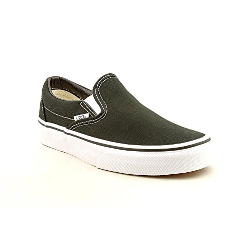 Vans Classic Slip-on Round Toe Canvas Sneakers