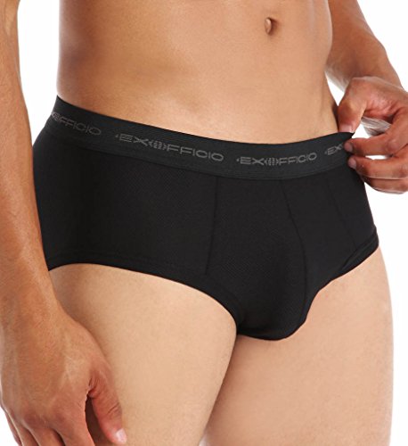 ExOfficio Give-N-Go Flyless Brief - Men's Black Large