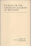 Journal of the American Academy of Religion, vol. LV, no. 2, Summer 1987