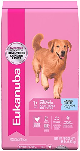 EUKANUBA Adult Large Breed Weight Control Dog Food 15 Pounds