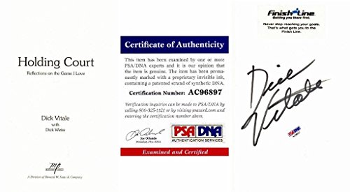 Algopix Similar Product 19 - Dick Vitale Signed  Autographed