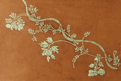 Algopix Similar Product 6 - Winterthur Embossed Felicity Border