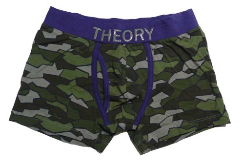 theory【セオリー】ボクサーパンツ カモフラ グリーン TH-23 【M】 男性下着 ●アウトレットセール
