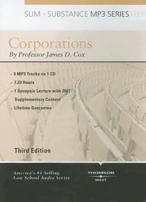 Sum & Substance Audio on Corporations with Summary Supplement (MP3)