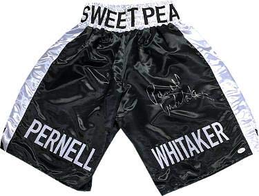 Algopix Similar Product 6 - Pernell Whitaker signed Sweet Pea Black