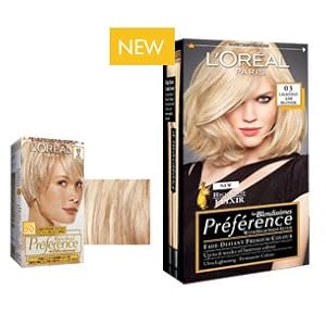 L'Oreal Recital Preference Hair Colour 03 Lightest Ash Blonde