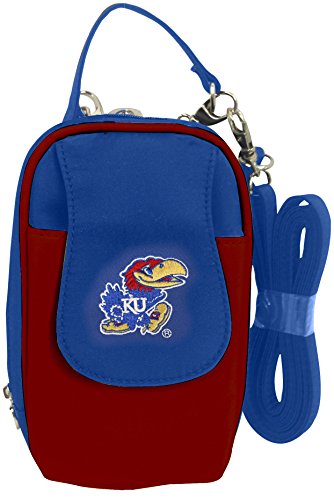 Algopix Similar Product 8 - Charm14 NCAA Kansas Jayhawks Crossbody