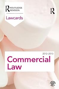 Commercial Lawcards 2012-2013