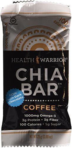 Health Warrior Chia Bars New Flavors Variety Pack (25g)(15 Bars)