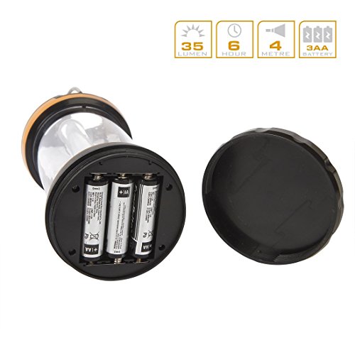 EverBrite 2-Pack Portable Outdoor LED Camping Lantern Flashlights with 6 AA Batteries - Image 3