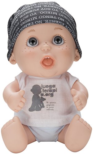 Juegaterapia - Muñeco Baby Pelón Hombre de Negro (Berjuán 0143)