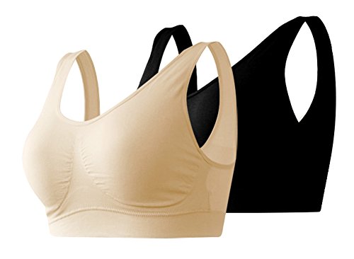 Loritta Women's Fitness Yoga Tank Top Seamless Sports Bras Sleep Bra