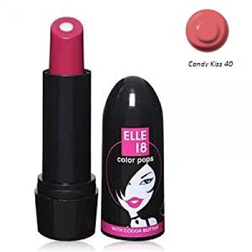 Elle18 Color Pops Lipstick - Candy Kiss 40 (4.3ml) (Pack of 2)