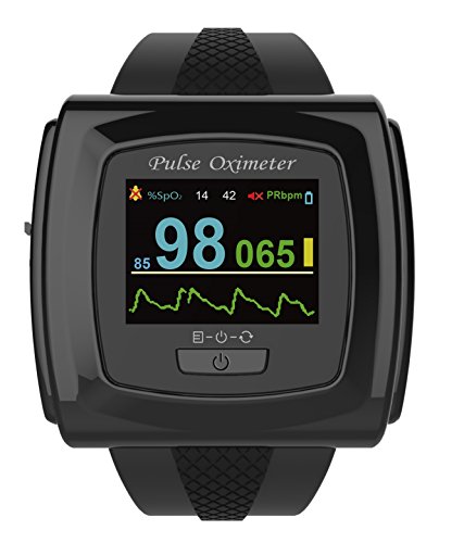 CMS 50F PLUS OLED Wrist Color Pulse Oximeter with Innovo® Snugfit probe