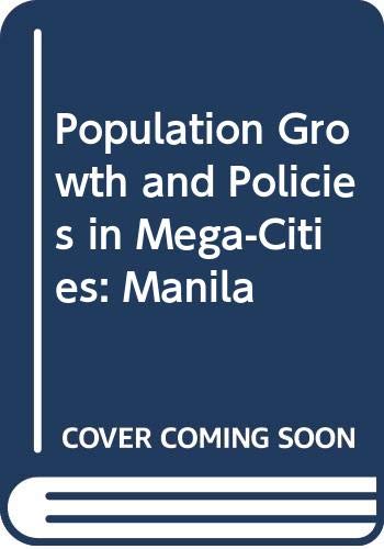 Population Growth and Policies in Mega-Cities: Manila by unknown author