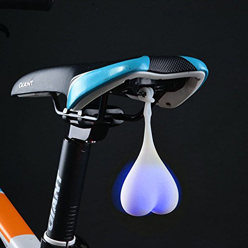 Egoodbest Heart Shaped Cycling Night Warning Tail light For Road Bike MTB