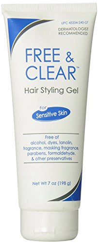 Free & Clear Hair Styling Gel, 7 Ounce