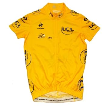 le coq sportif - official tour de france yellow jersey for