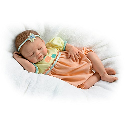 

Violet Parker So Truly Real Lifelike Baby Girl Doll Weighted For Realism by The Ashton-Drake Galleries