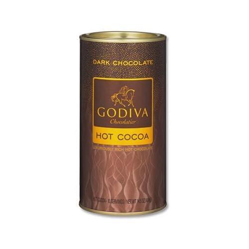 ゴディバ ダーク チョコレート ココア キャニスター 410g