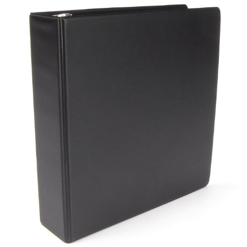 Algopix Similar Product 15 - Pro-Tek Inc 2" Binder-#35 Black Suede