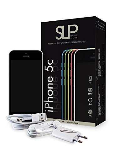 Apple iPhone 5c - Smartphone libre iOS, reacondicionado por SLP (pantalla 4.0