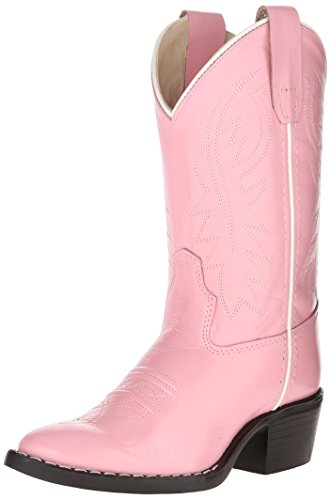 Old West Youth Calfskin Cowboy Boot Pointed Toe
