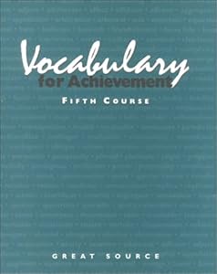 Vocabulary for Achievement: Course 5