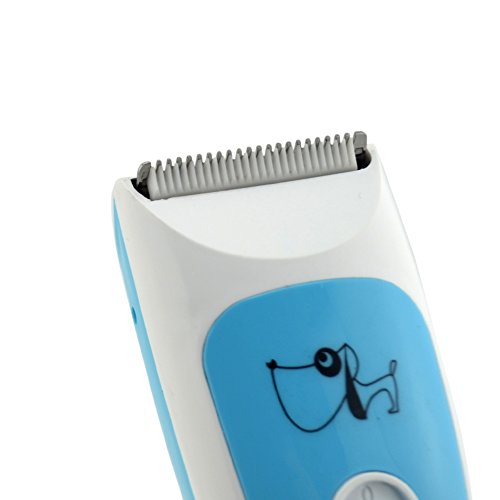 

Ckeyin ® Rechargeable Pet Trimmer Shaver Razor Dog Cat Grooming Clipper Kit