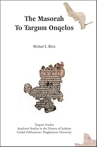 The Masorah to Targum Onqelos