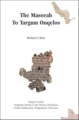 The Masorah to Targum Onqelos