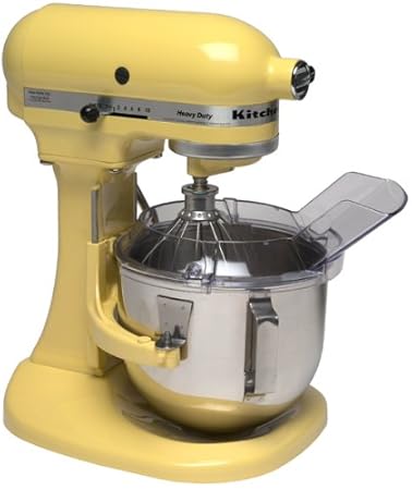 KitchenAid KSM5PS 5-Quart Stand Mixer, Majestic Yellow