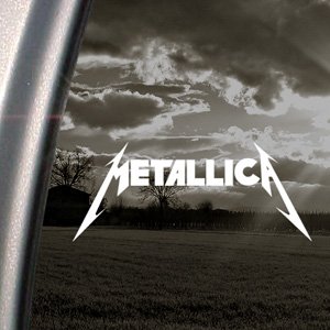 METALLICA ROCK BAND Decal Car Truck Window Sticker