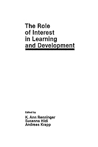 The Role of interest in Learning and Development