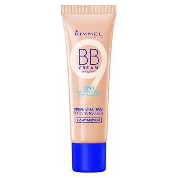 rimmel bb cream beauty balm, medium/dark needs weight