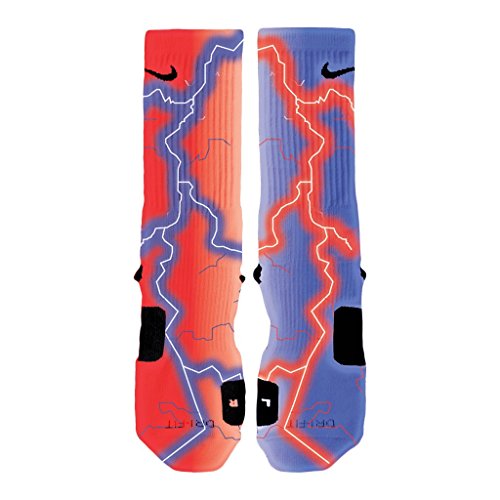 HoopSwagg Electric Storm Custom Elite Socks