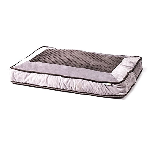 Algopix Similar Product 7 - Keet Midland Dog Bed, Charcoal, Medium