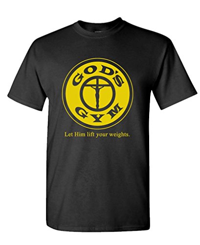 THE GOOZLER - GODS GYM - Mens Cotton T-Shirt