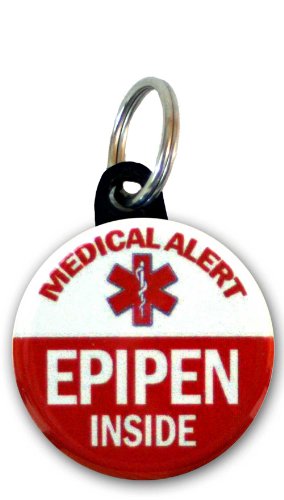 Henry the Buttonsmith Epipen Bag Tag Set