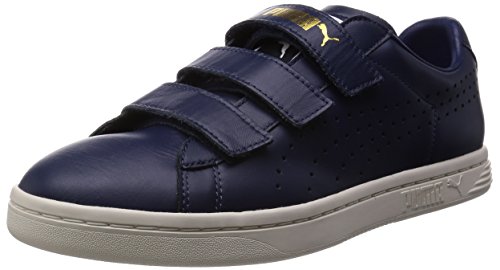 [プーマ] PUMA Court Star Velcro 357723 02 (ピーコート/ウィスパー ホワイト/23.0)