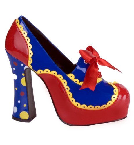 Colorful Clown Heels For Women