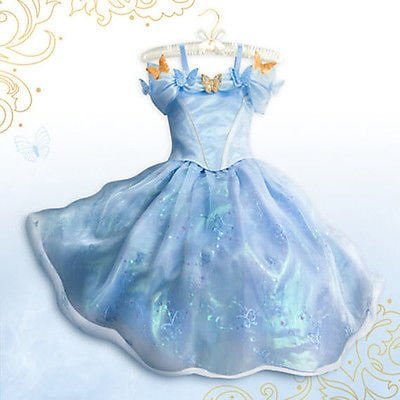 Limited Edition Disney's Cinderella Live Action Costume for Girls - Size 4