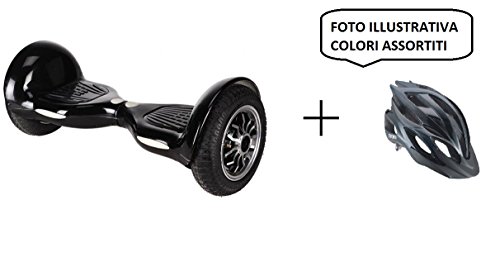 Total Move 10 Scooter eléctrico Patinete Plataforma Volver monopatín + Casco