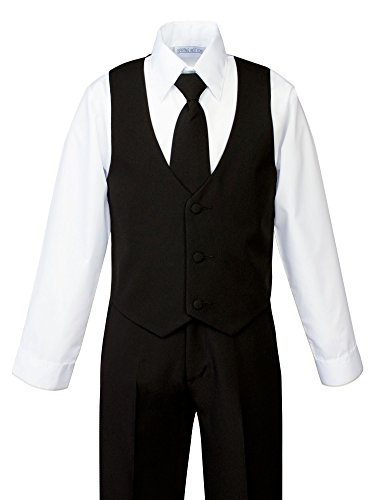 

Spring Notion Boys' Formal Black Dress Suit Set