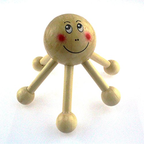 

IFASHION 5pcs of Wooden Hexagonal Head Massager