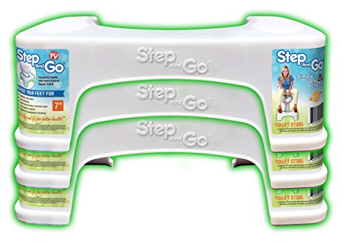 Algopix Similar Product 17 - Step and Go Triple Pack 7 Toilet Step