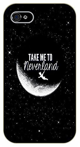 iPhone 6 Take me to neverland - black plastic case / Inspirational and motivational, Peter, Pan by SHURELOCK TM