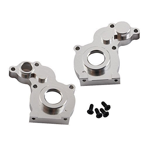 SkyQ 1/10 Racing Aluminum Center Gear Box Mount for Axial SCX10-13 AX80009 Silver